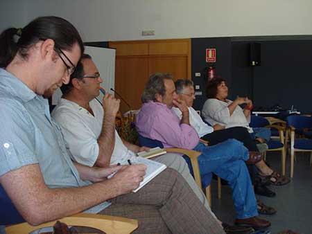 foro-huelva-01 Reunión de trabajo de los editores: Fotos. Floriano Martins