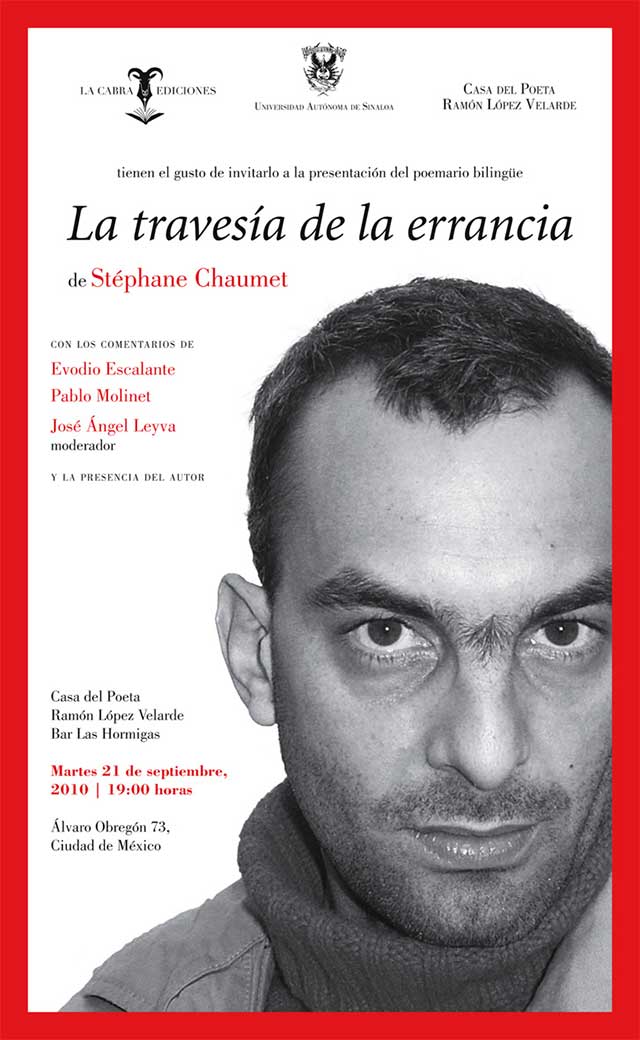 presentacion-travesia-chaumet Stéphane Chaumet presenta
